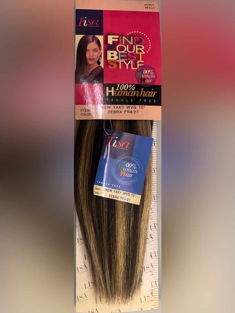 Lisa collection. 100% human hair. New yaky.